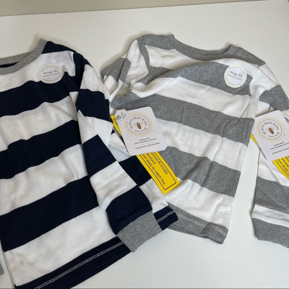 Burt’s bees boys long sleeve shirts